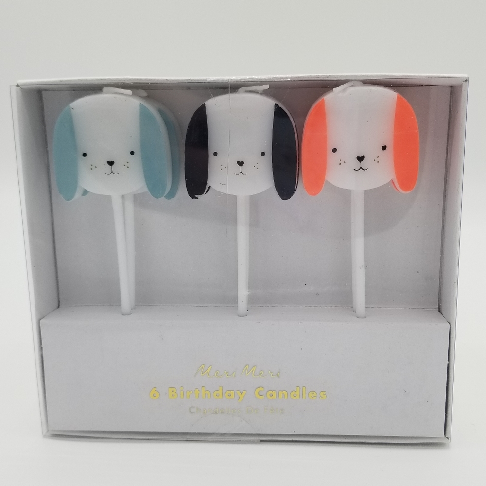 Meri Meri Dog Birthday Candles